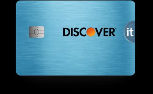 Ilustración de la tarjeta Discover it Secured Cash Back de la página oficial del emisor