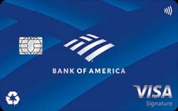 Bank of America Travel Rewards card artwork from the issuer’s official product page