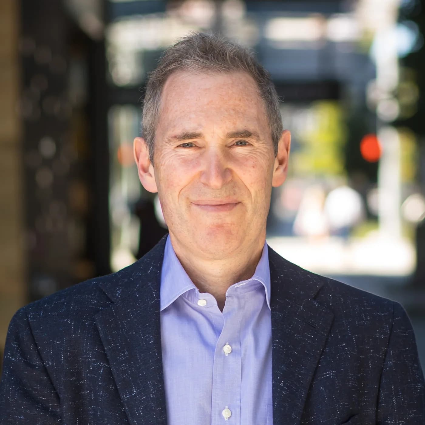 Andy Jassy, shown in a publicly licensed photograph