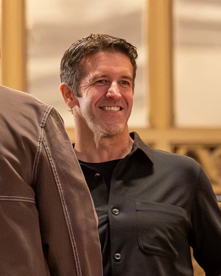 John Ternus at an Apple anniversary event