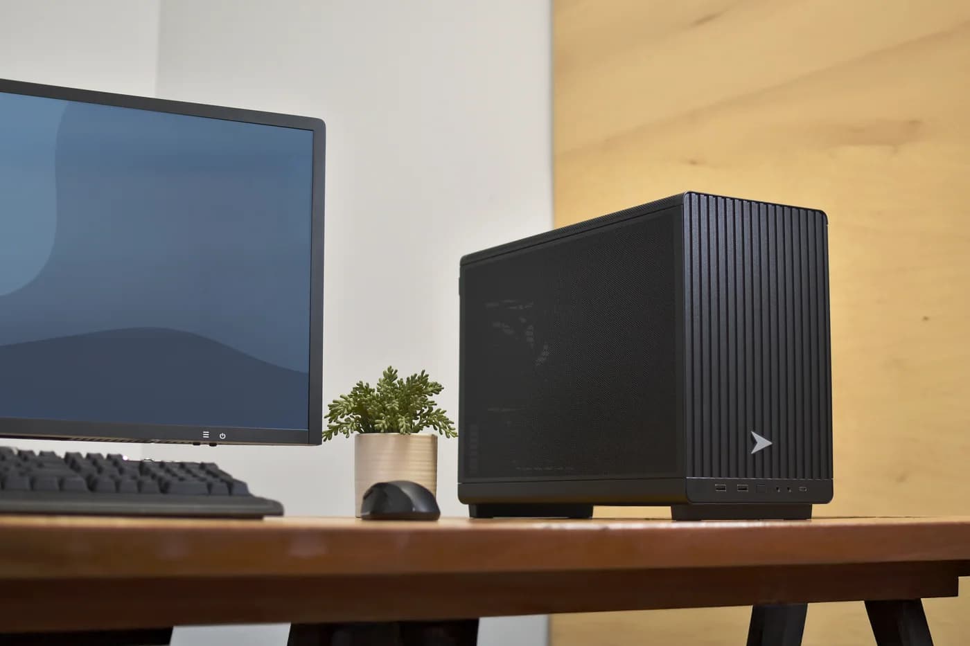 A Velocity Micro workstation, shown as a workplace equipment reference