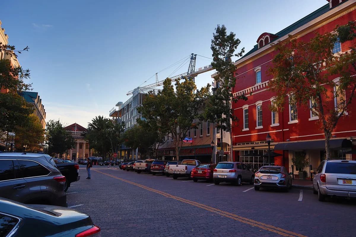 Paisaje urbano de Gainesville en Florida