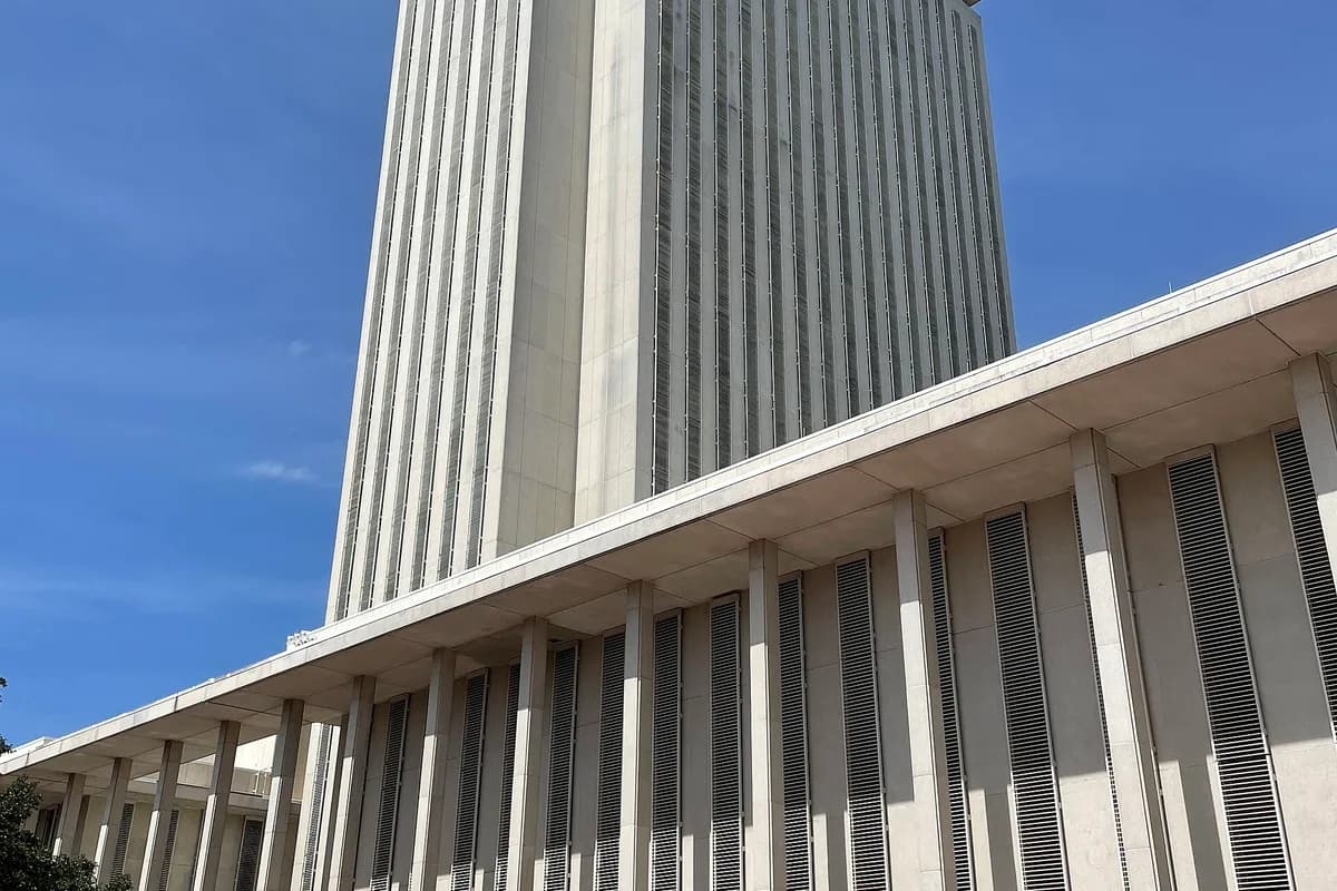 Florida State Capitol buildings in Tallahassee