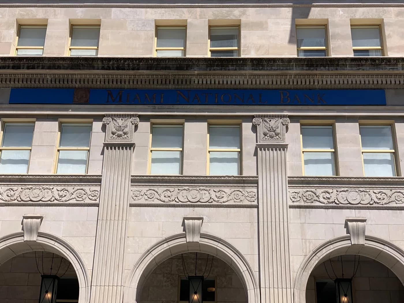 The historic Langford Building in Downtown Miami, as an architectural reference