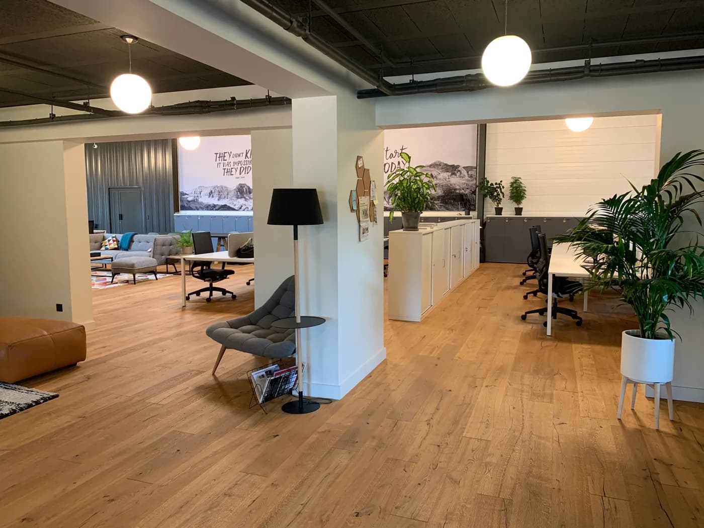 Work and Wall coworking in Neyron, shown as a workspace reference