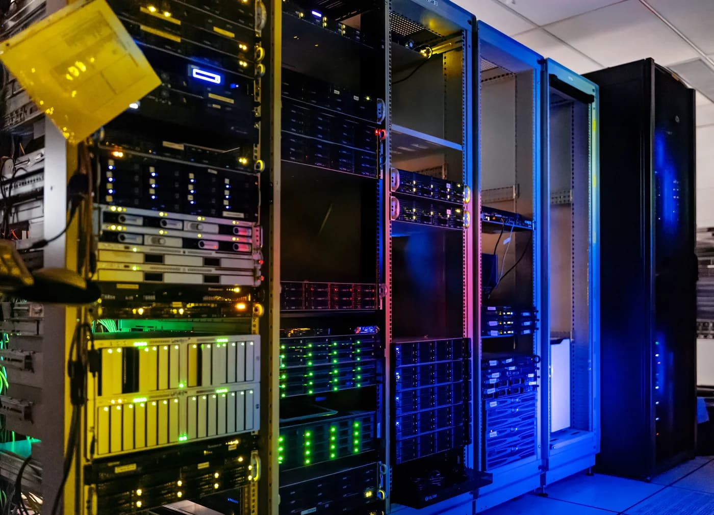Reference photograph of server racks at NOIRLab headquarters