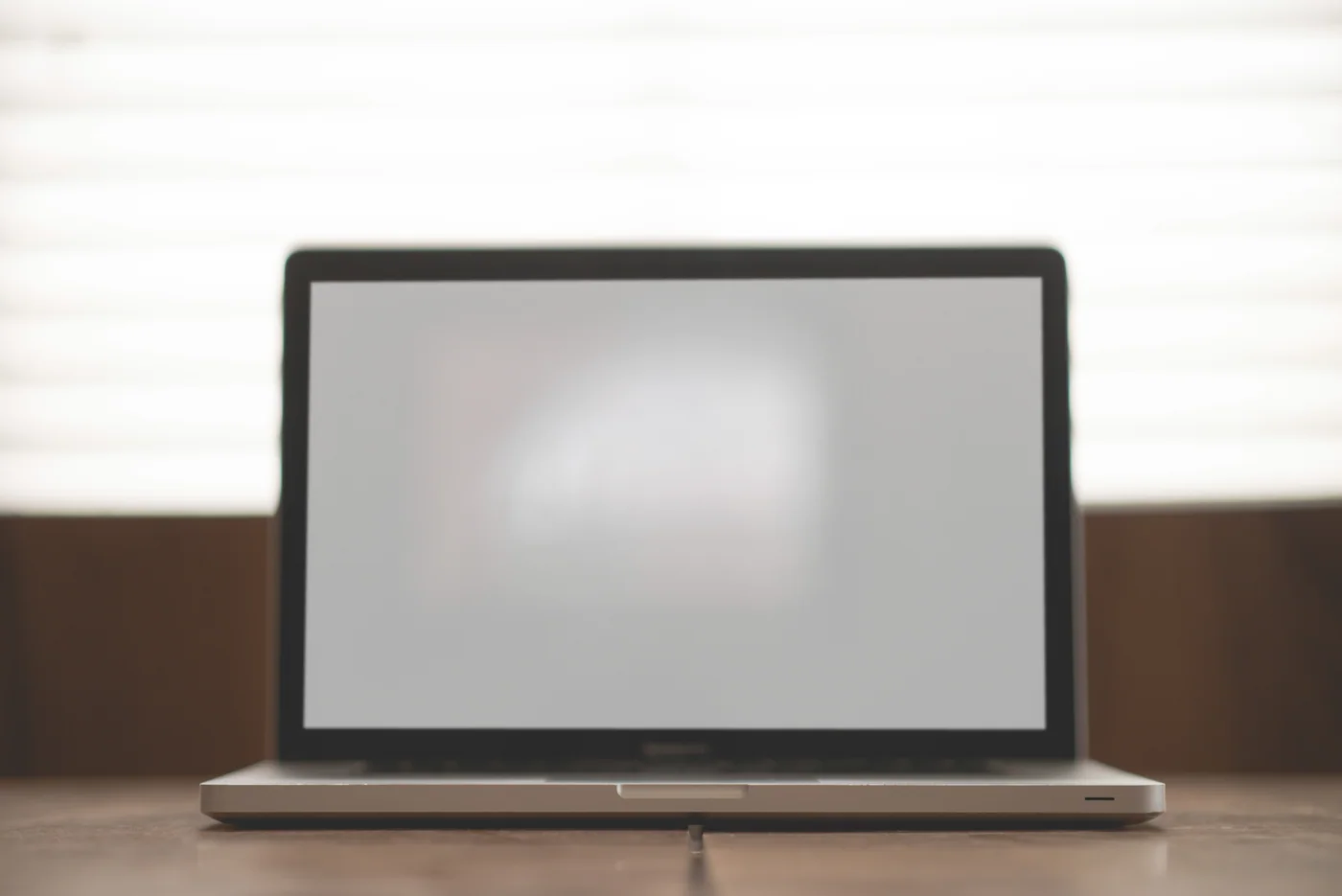 Reference photograph of a MacBook on a desk