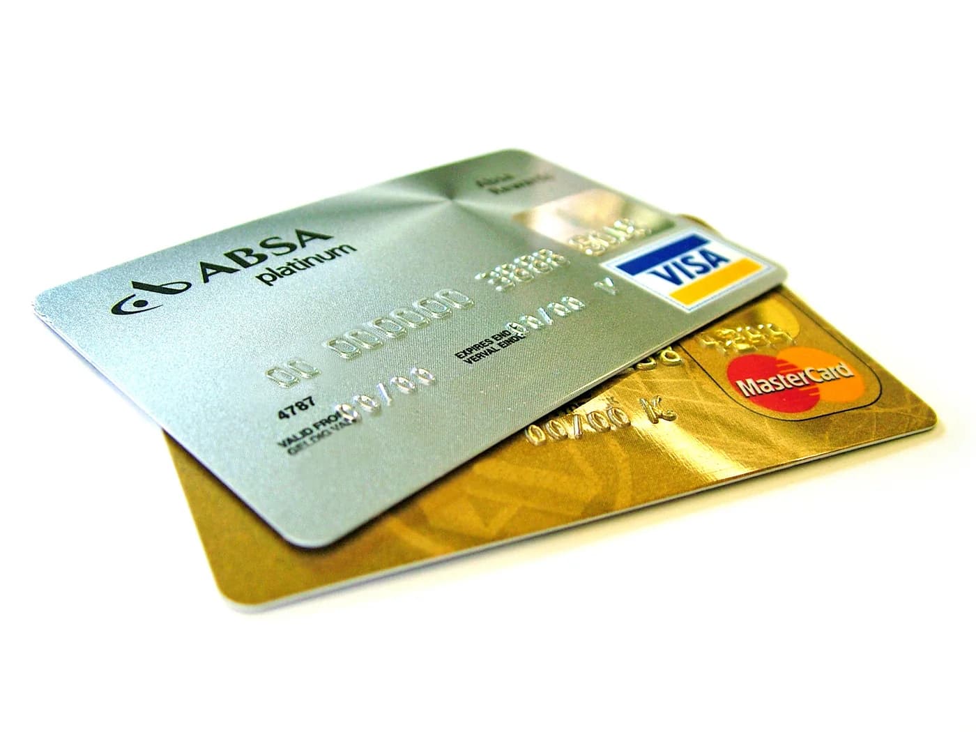 Payment cards, shown as a consumer-credit reference