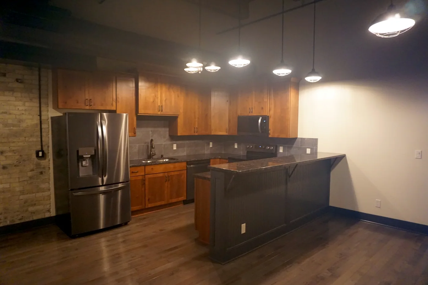 Apartment interior in the Pritzlaff Building in Milwaukee