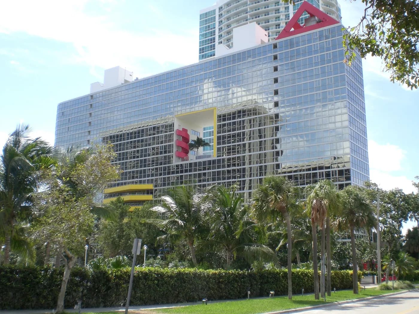 Atlantis condominium building in Miami