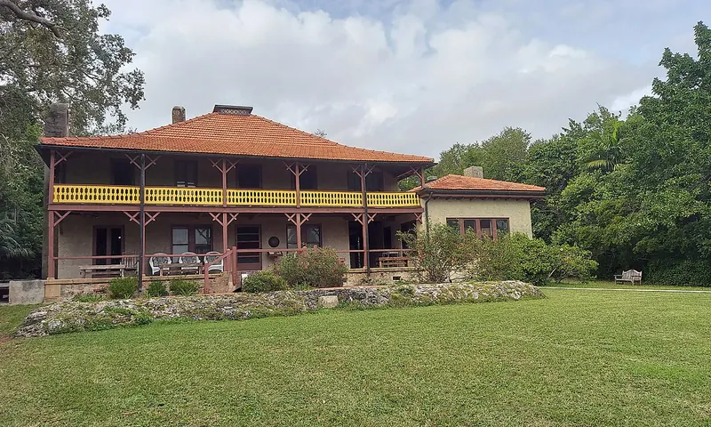 La histórica casa Barnacle en Coconut Grove