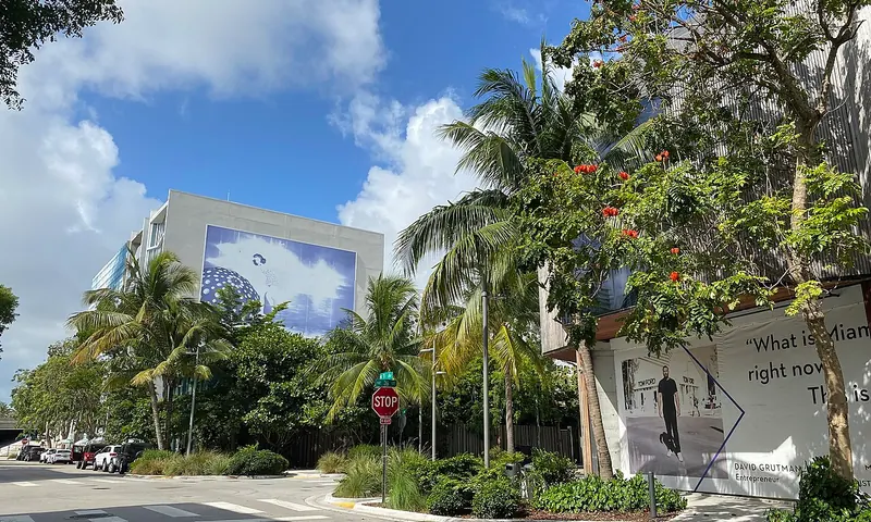 Paisajismo y paisaje urbano en el Miami Design District