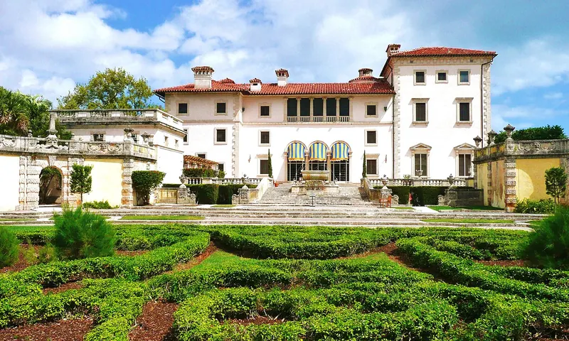 Vizcaya Museum and Gardens junto a la Bahía de Biscayne